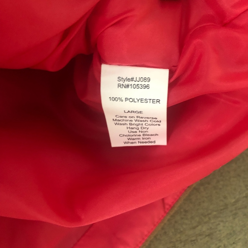 Pink Quilted Jacket -E6 - Picture 4 of 5